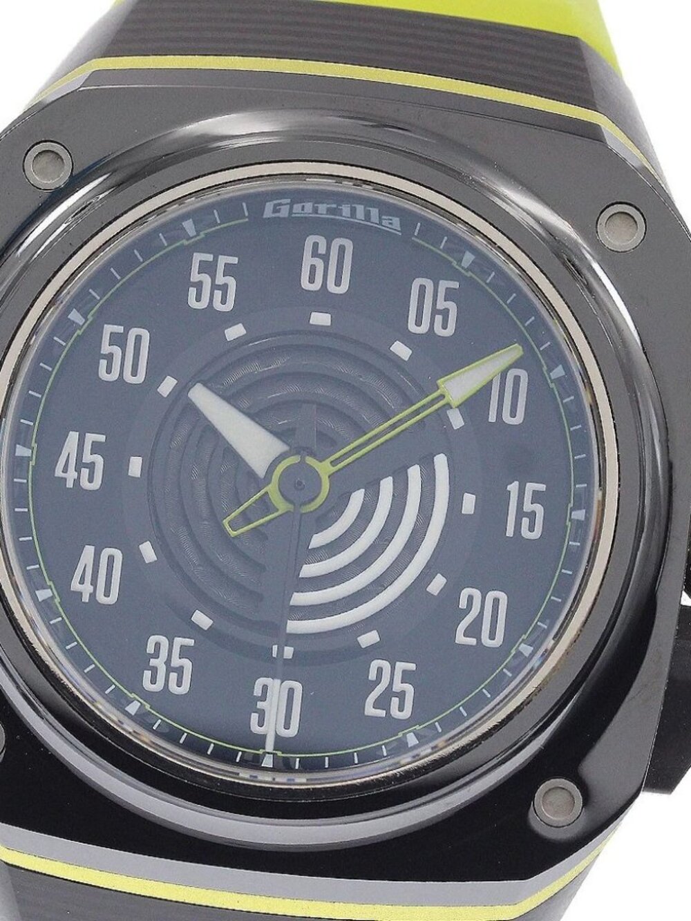 Gorilla fastback acid green FBY4.0 black Dial Automatic Men's Watch